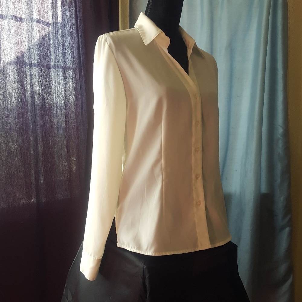Croft & Barrow Casual Dress Shirt M - Picture 3 of 8